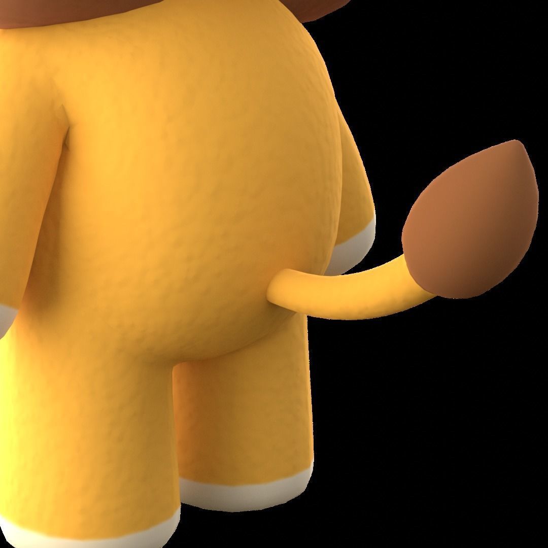 CUTE ANIMALS PACK 3D model_37