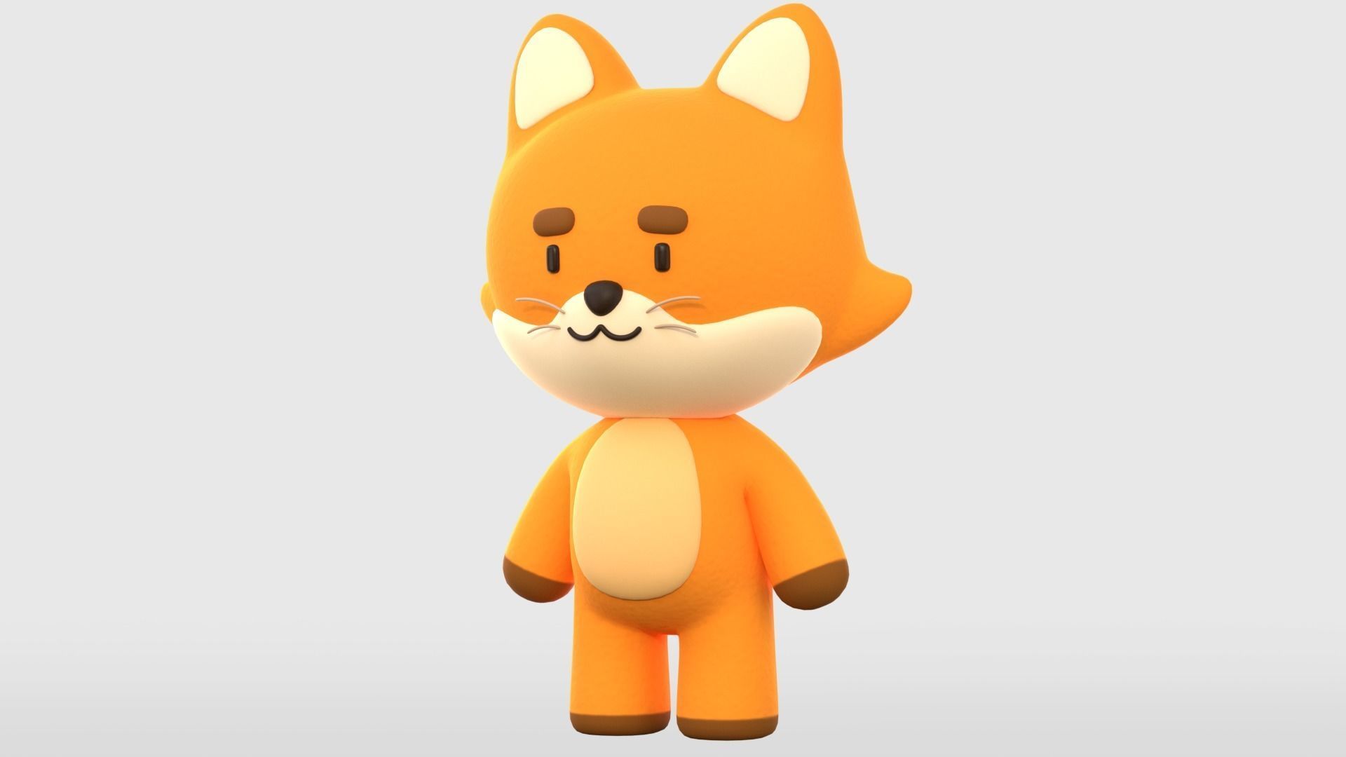 CUTE ANIMALS PACK 3D model_10