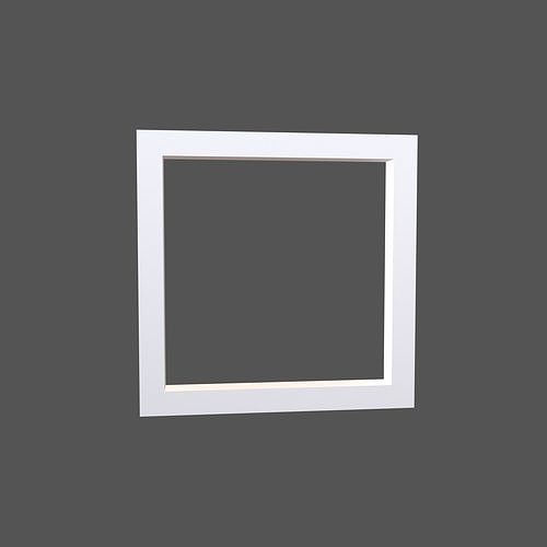 Checkbox Symbol v1 001 Low-poly 3D model