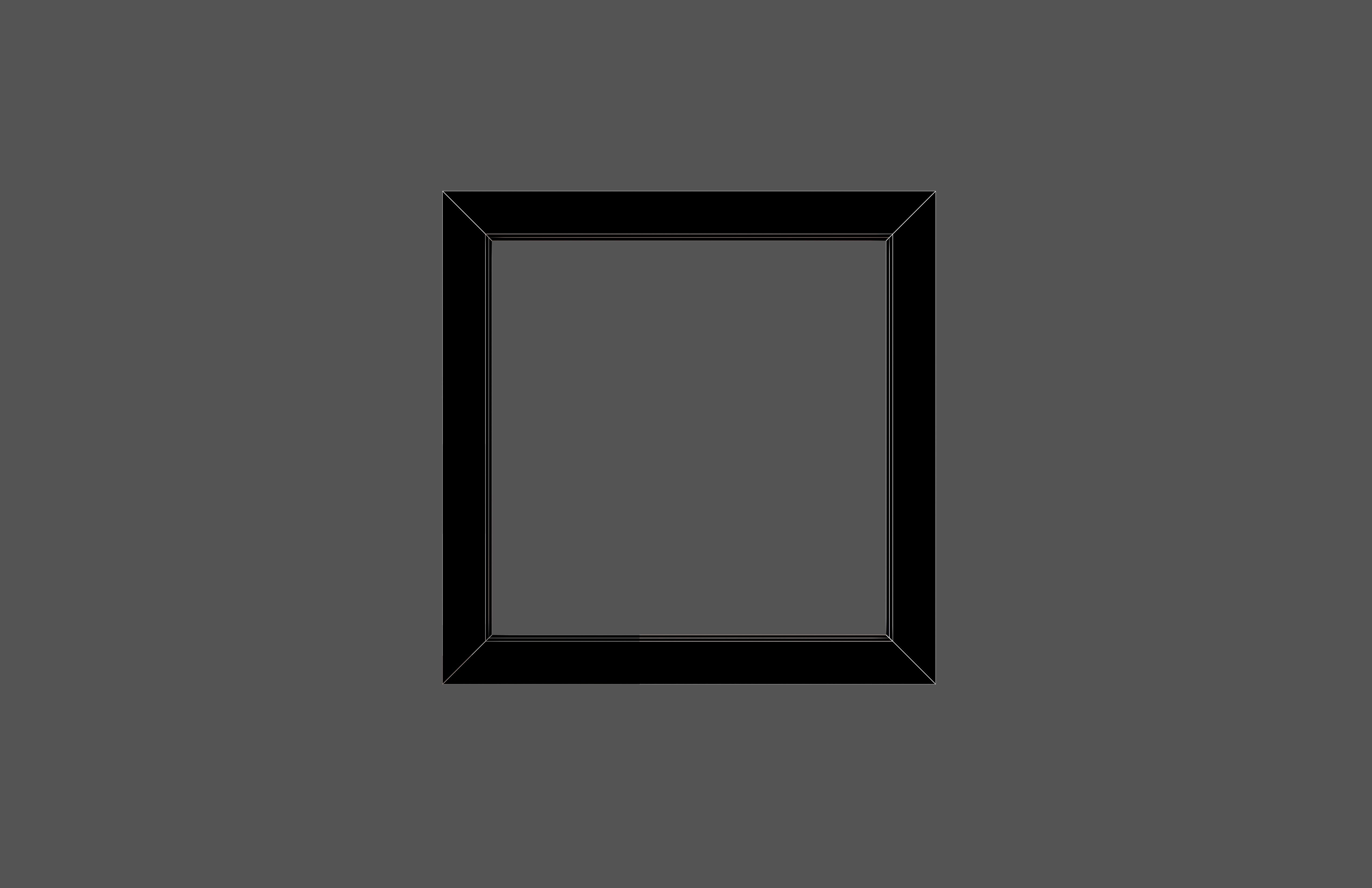 Checkbox Symbol v1 001 Low-poly 3D model_6