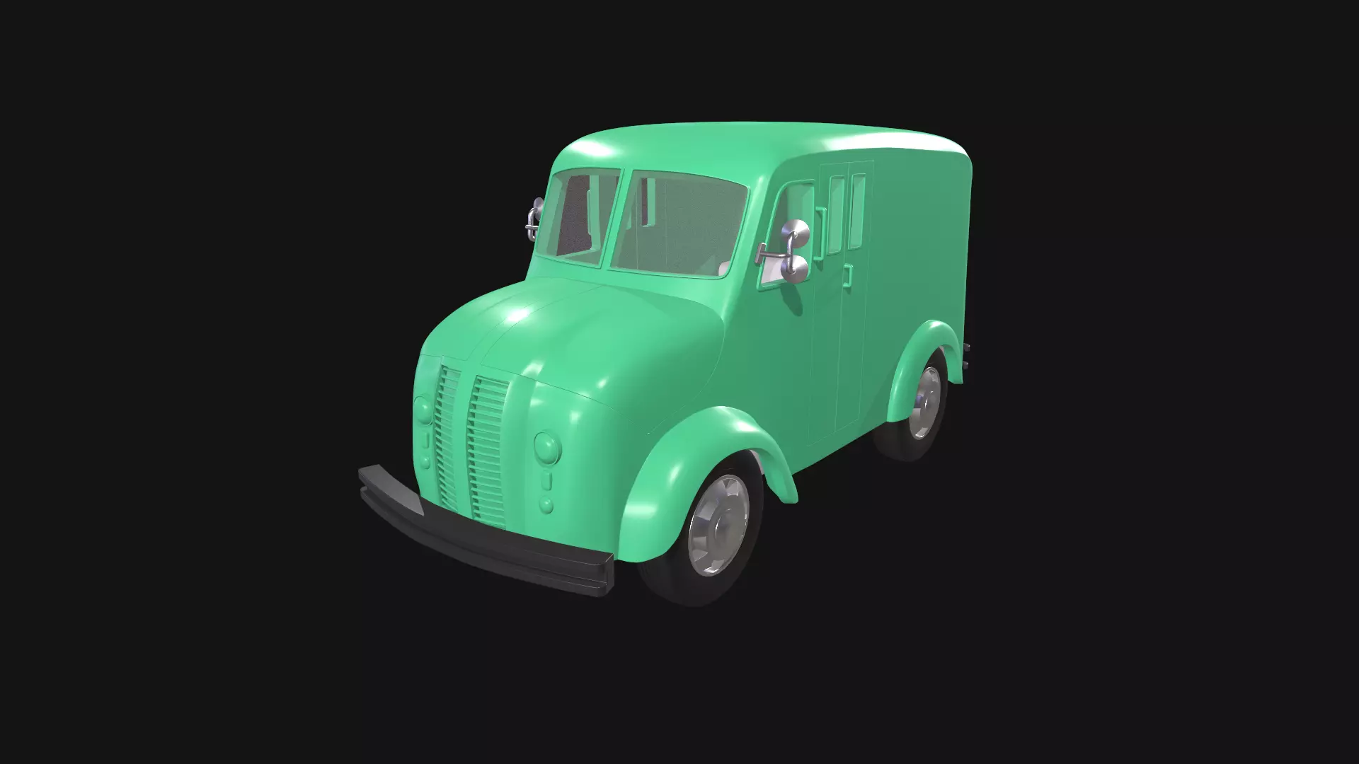 DVCO TO6 Milk Truck 1953 3rd Print Model 3D print model_0