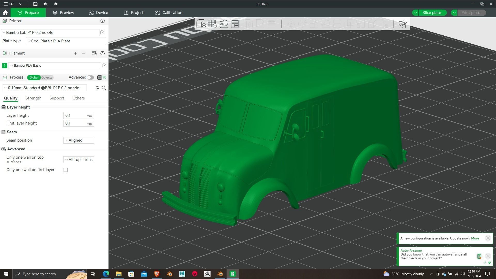 DVCO TO6 Milk Truck 1953 3rd Print Model 3D print model_16