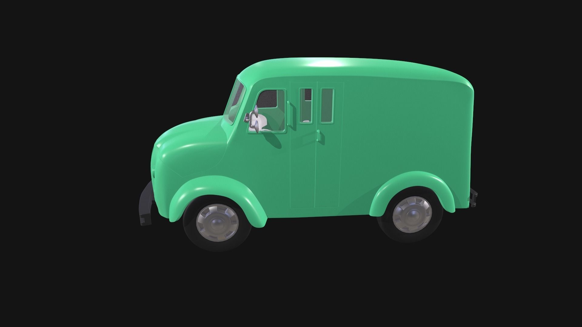 DVCO TO6 Milk Truck 1953 3rd Print Model 3D print model_1