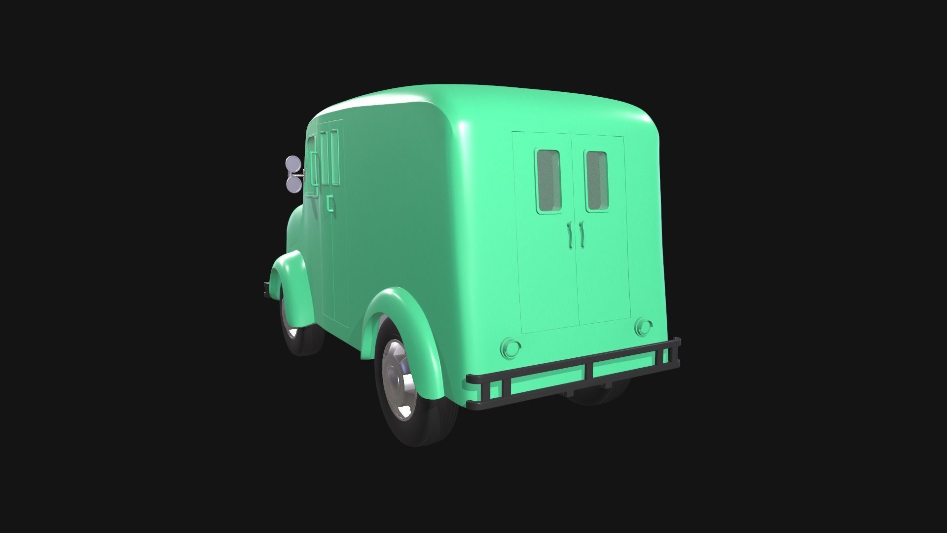 DVCO TO6 Milk Truck 1953 3rd Print Model 3D print model_2