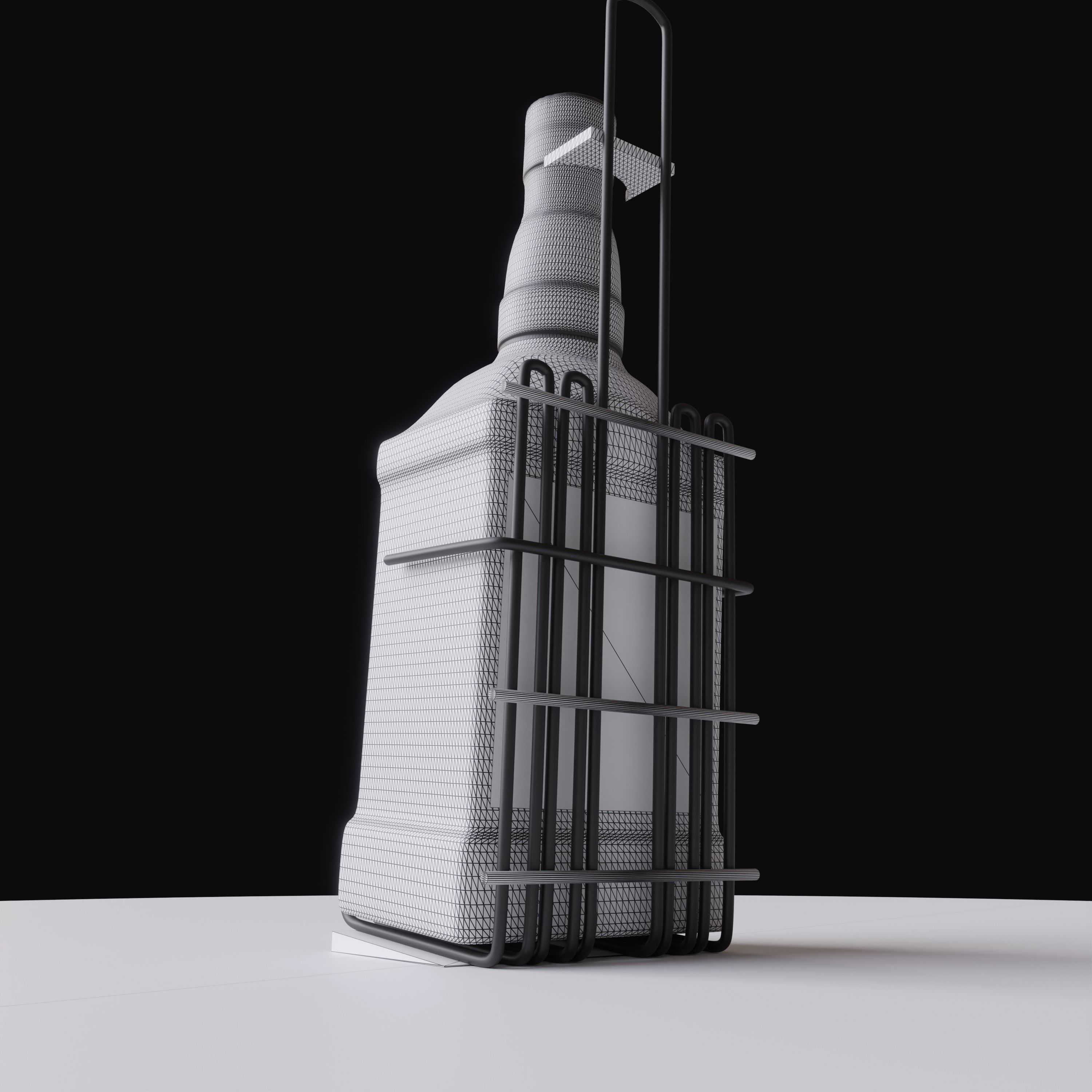 Whiskey 3D model_6