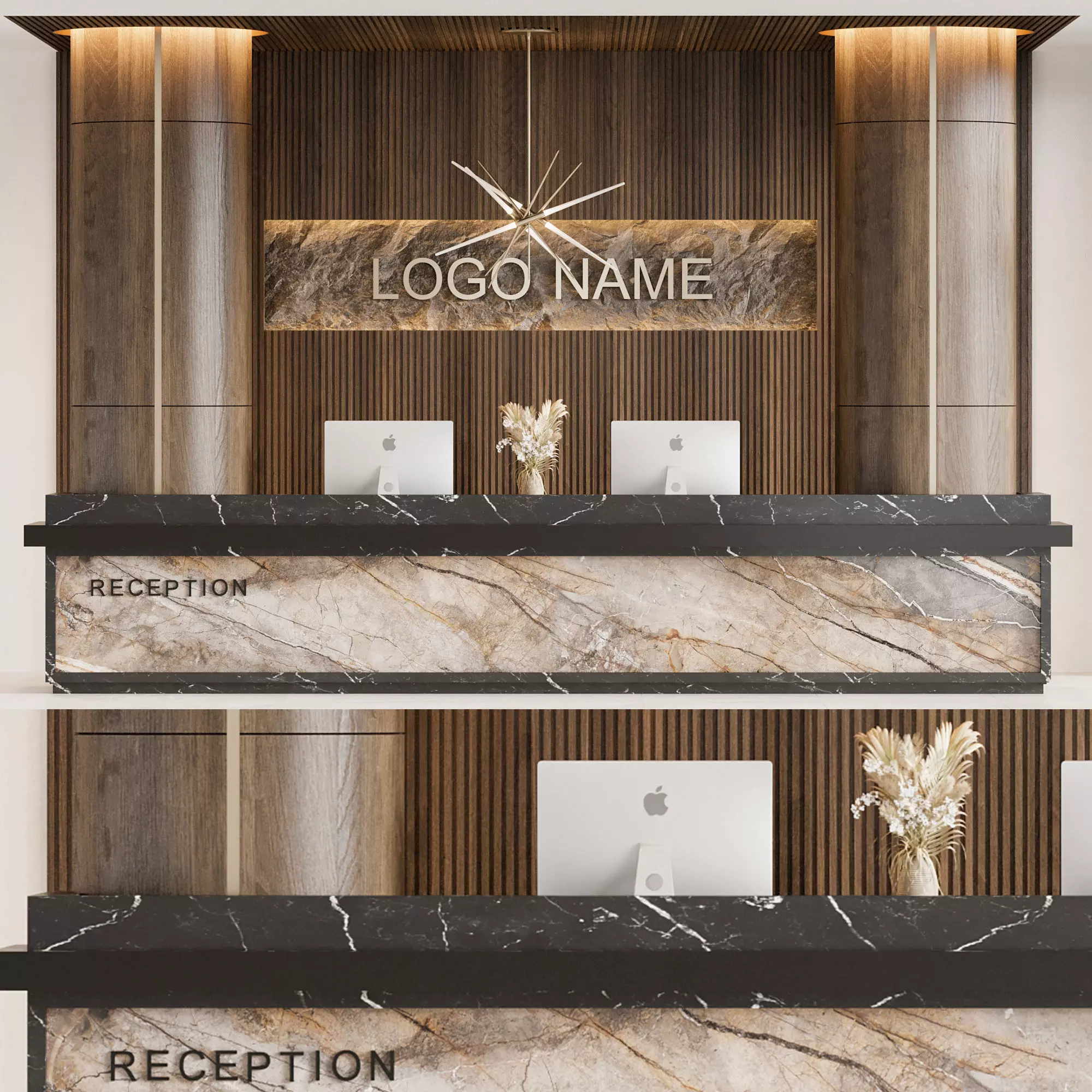 Reception Design 10 3D model