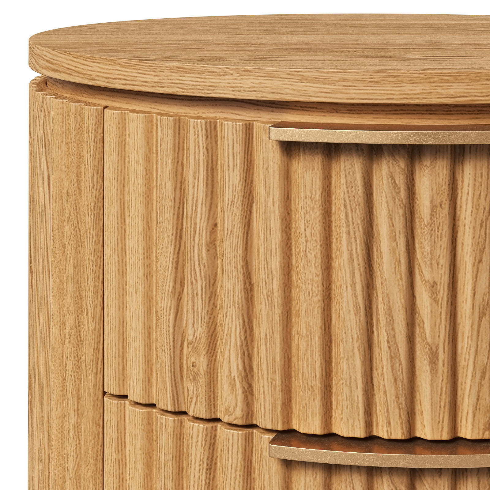 Restoration Hardware closed nightstand Byron 3D model_3