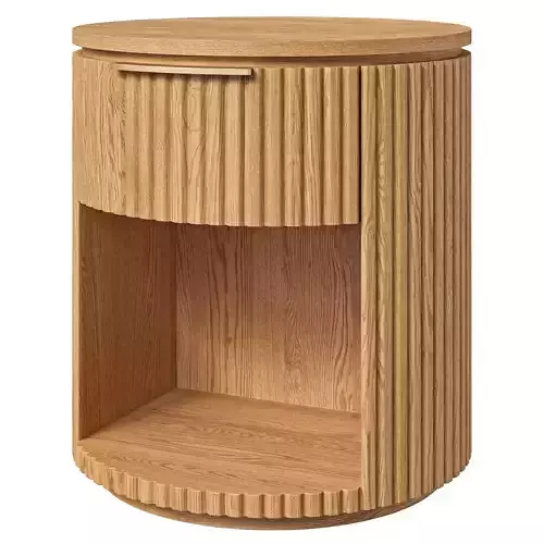 Restoration Hardware open nightstand Byron