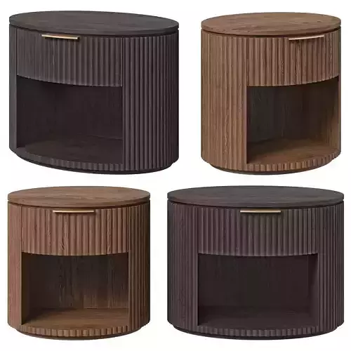 Restoration Hardware open nightstand Byron