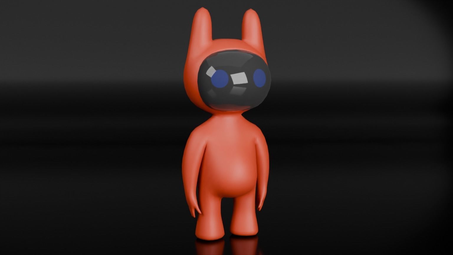Robo Boy Low-poly 3D model_9