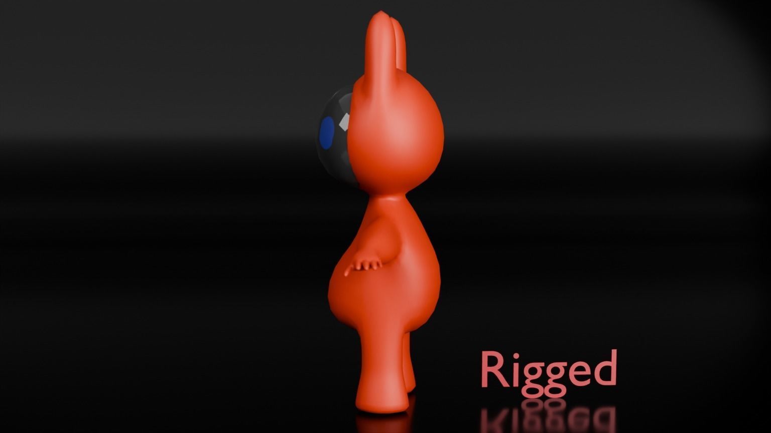 Robo Boy Low-poly 3D model_6