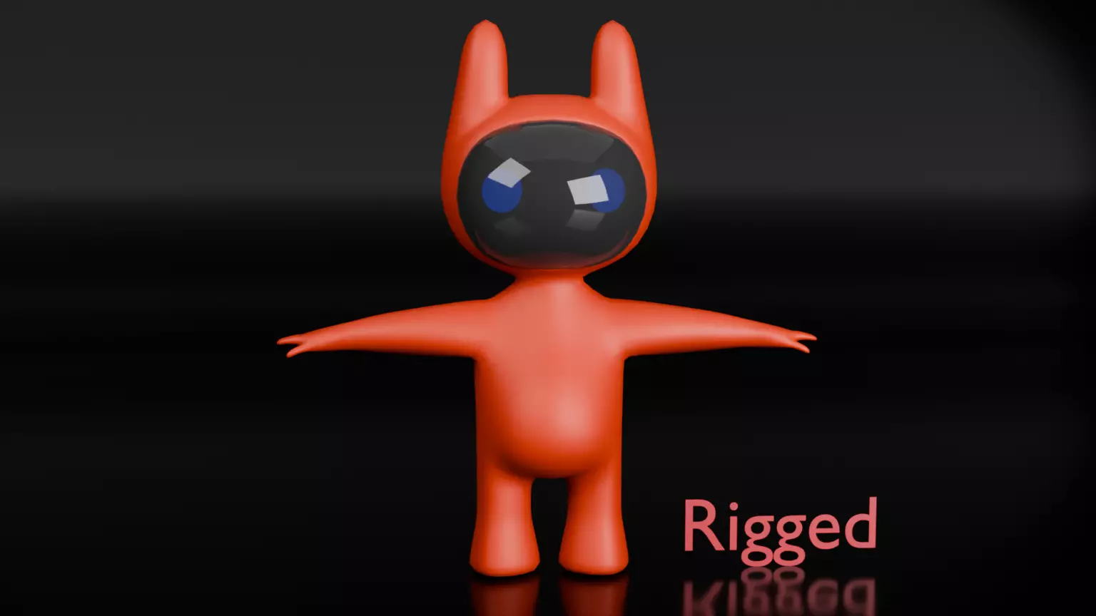 Robo Boy Low-poly 3D model_0