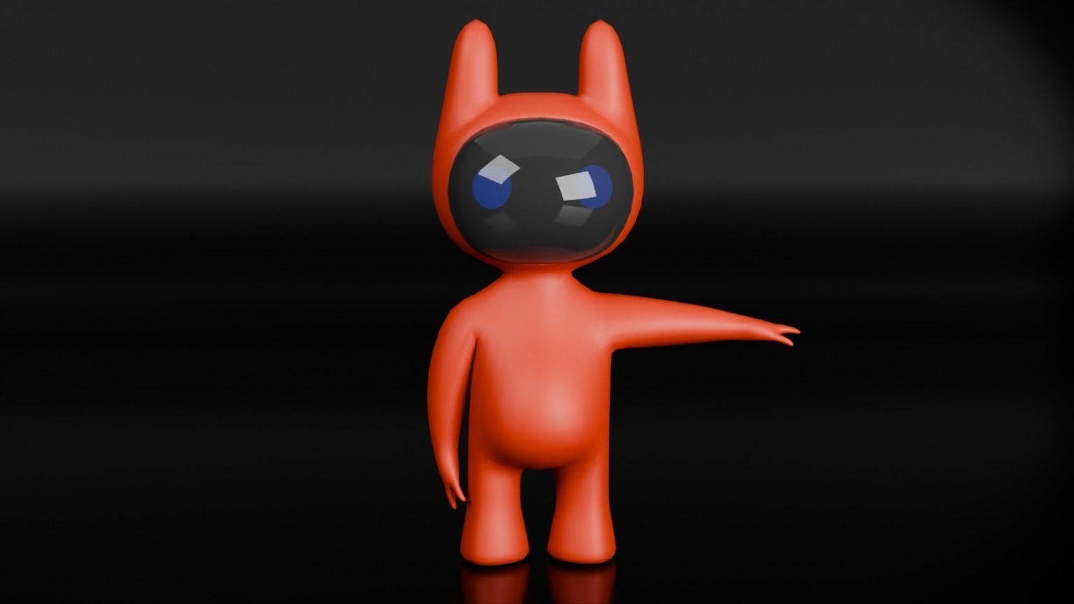 Robo Boy Low-poly 3D model_14