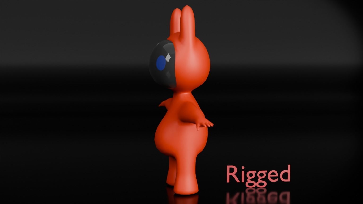 Robo Boy Low-poly 3D model_7