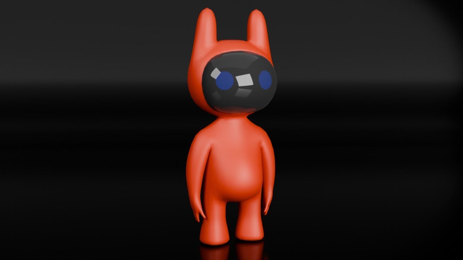 Robo Boy Low-poly 3D model_11