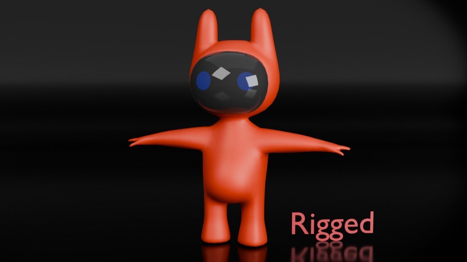 Robo Boy Low-poly 3D model_2