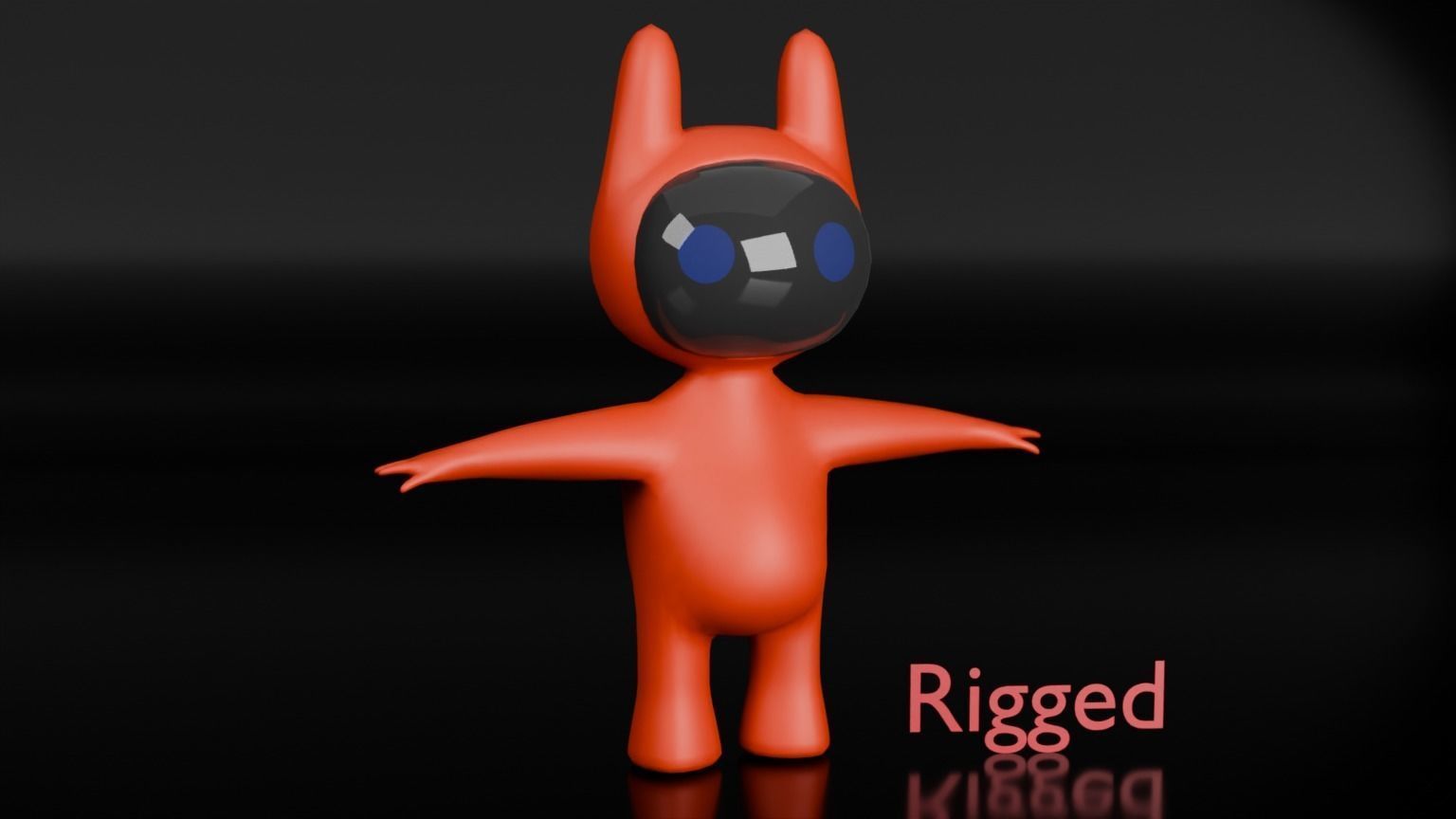 Robo Boy Low-poly 3D model_3