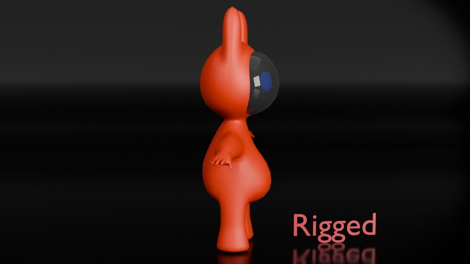 Robo Boy Low-poly 3D model_4