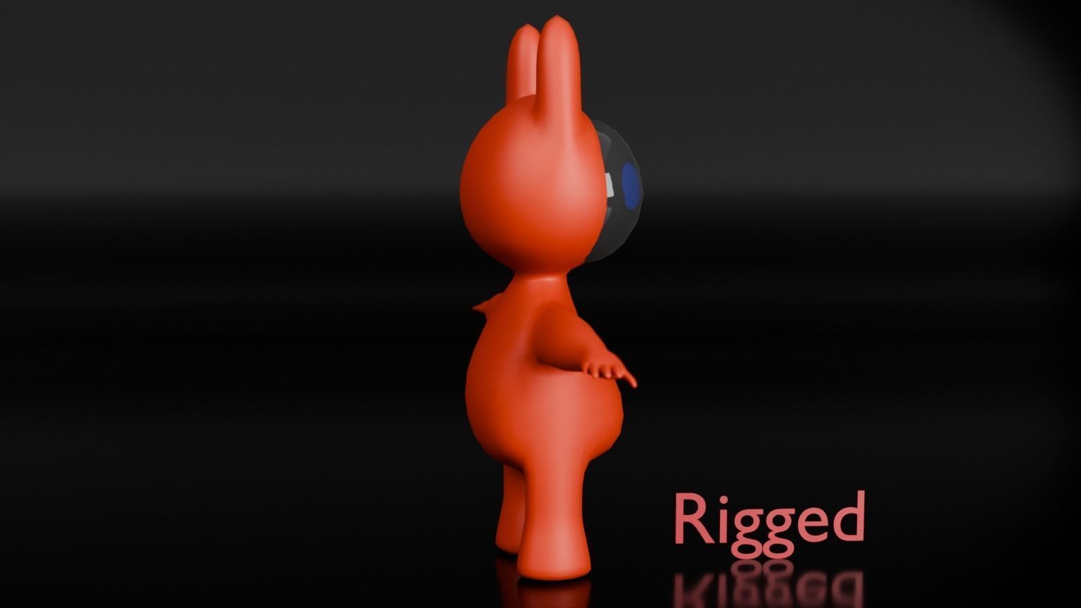 Robo Boy Low-poly 3D model_5