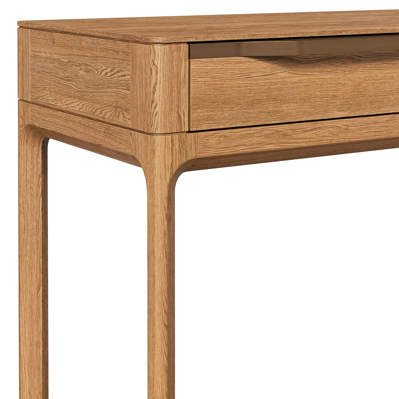 Restoration Hardware Padua console with drawers 3D model_5