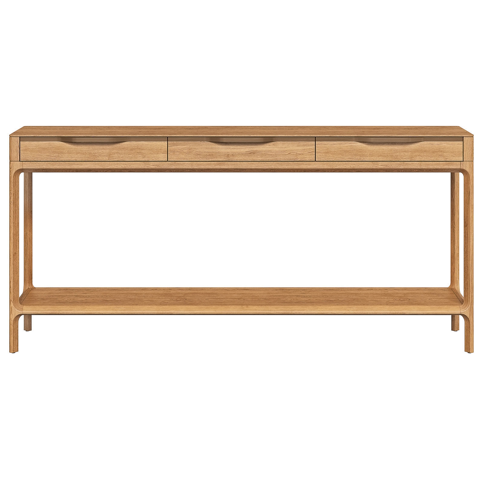 Restoration Hardware Padua console with drawers 3D model_3