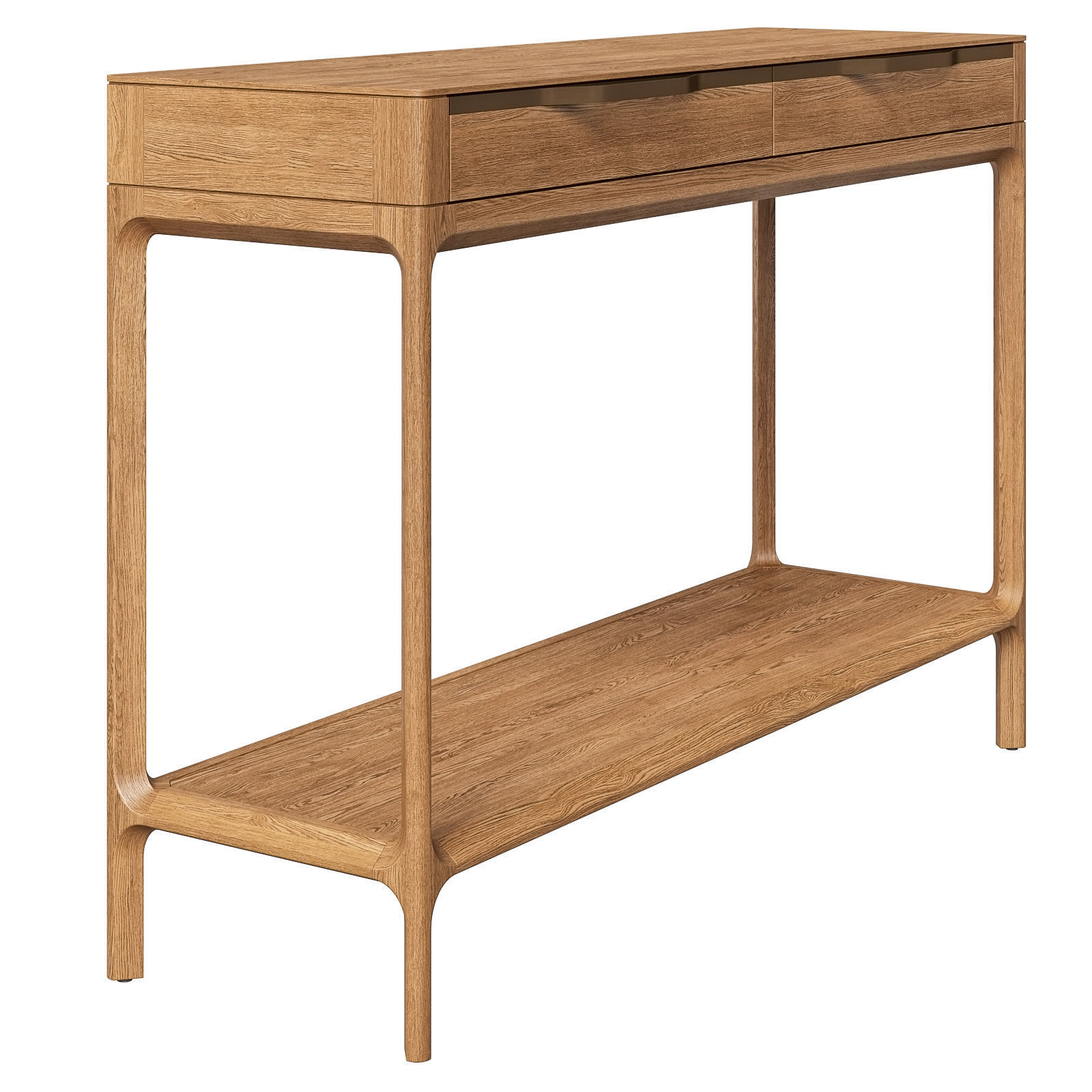 Restoration Hardware Padua console with drawers 3D model_4