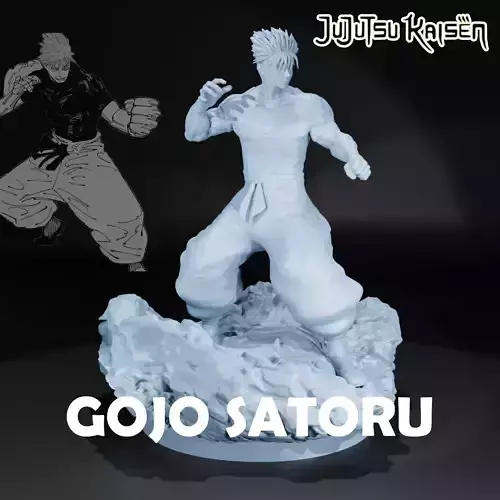 GOJO SATORU - JUJUTSU KAISEN - 3D PRINT 3D print model