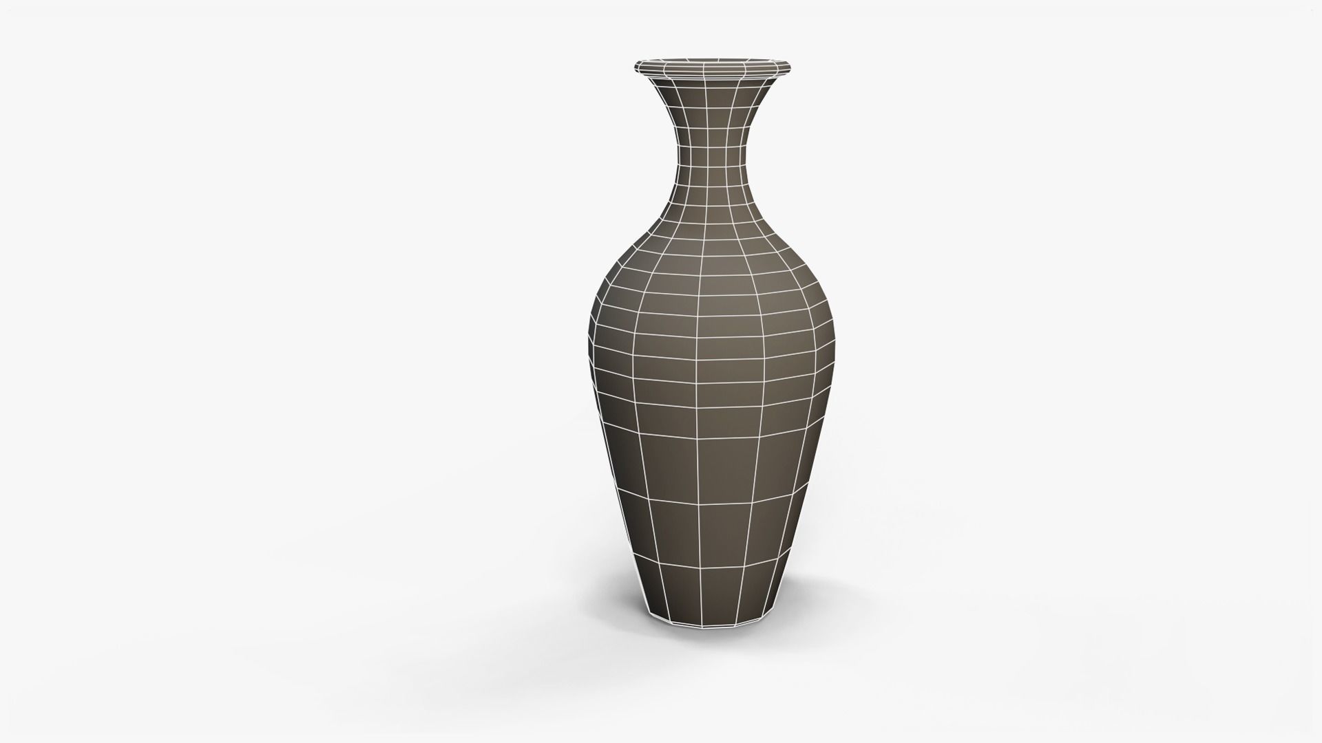 Old Clay Pots and Vases Low-poly 3D model_13