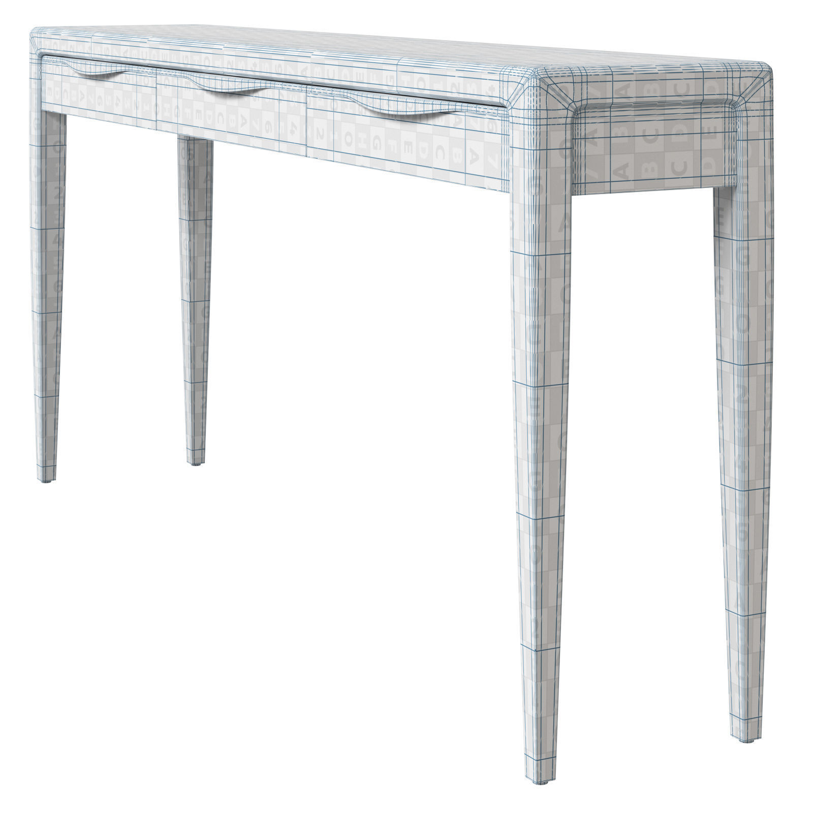 Restoration Hardware console Gael 3D model_6