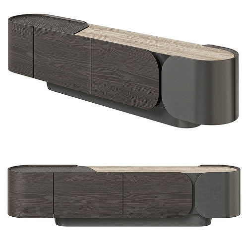 Enne low console Bojy 3D model
