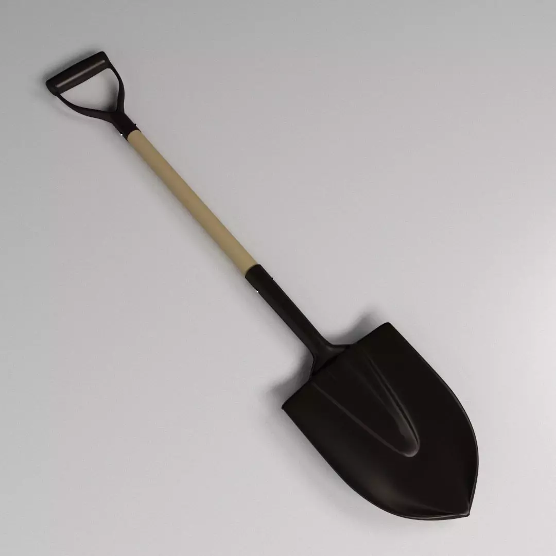 Shovel 3D model_0
