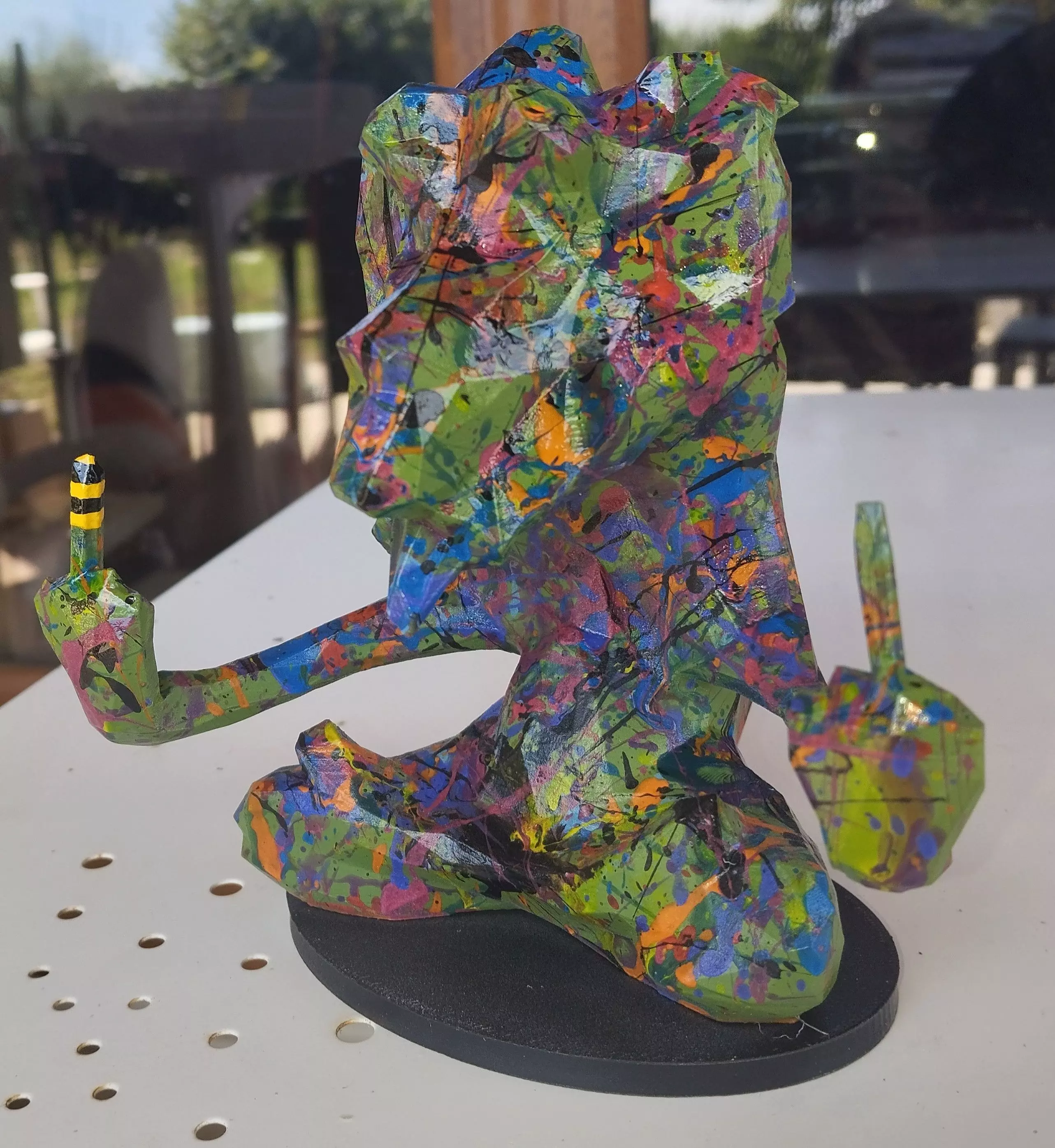 Monkey FU 3D print model_0