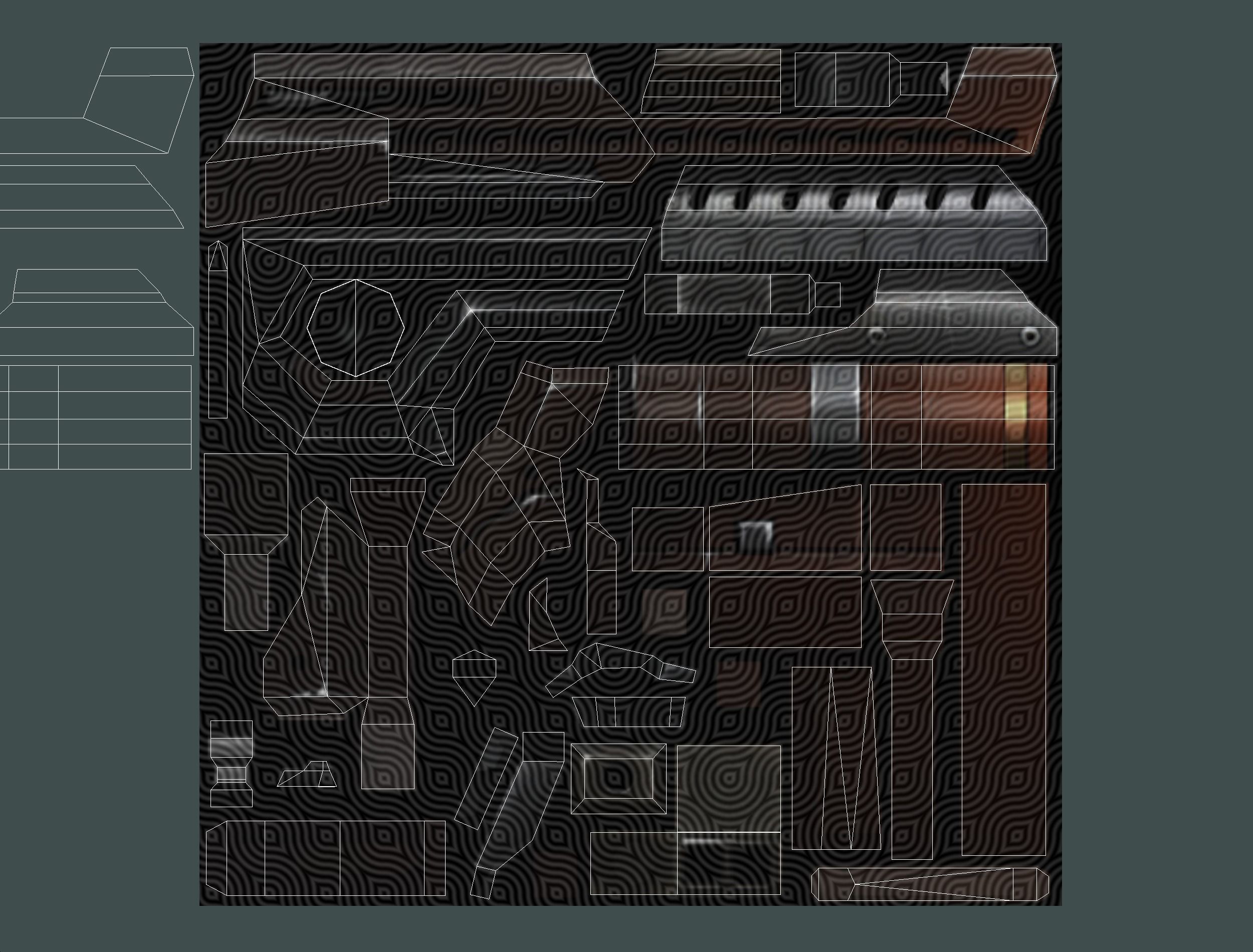 Sci-Fi Man Cyborg - Male Drone Sniper Soldier Low-poly 3D model_70