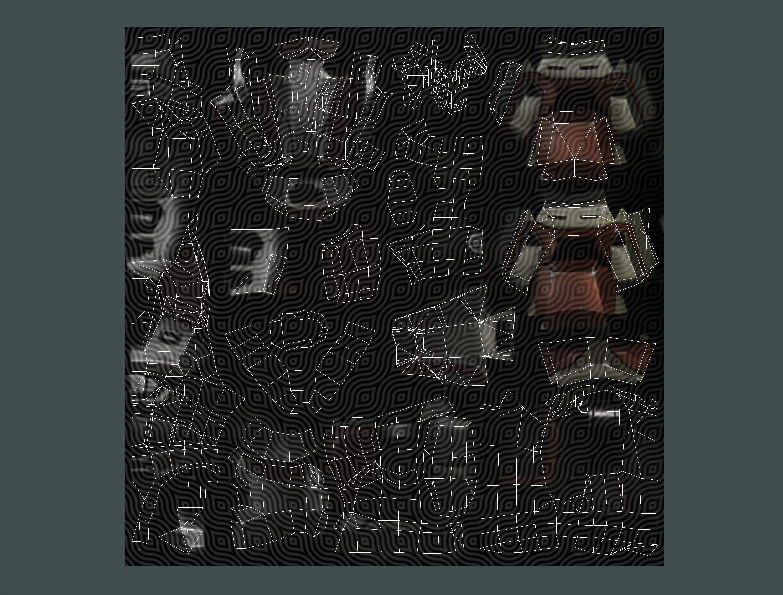 Sci-Fi Man Cyborg - Male Drone Sniper Soldier Low-poly 3D model_68