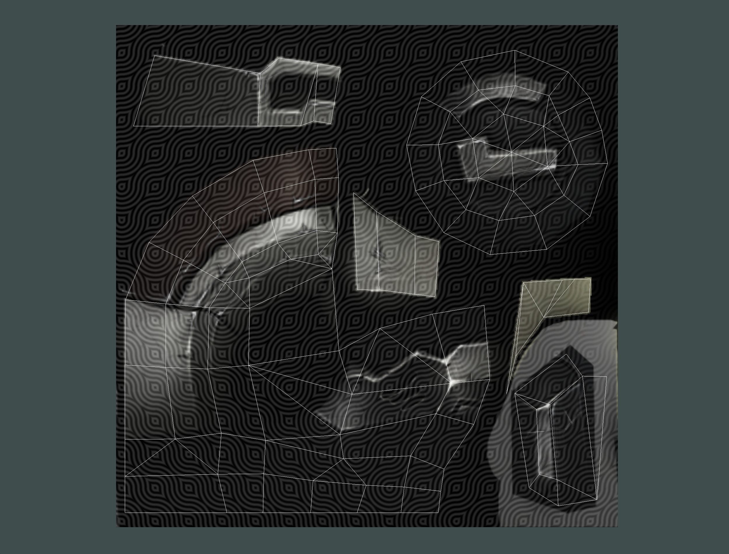 Sci-Fi Man Cyborg - Male Drone Sniper Soldier Low-poly 3D model_67