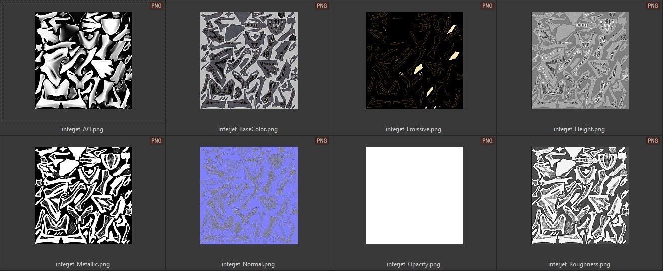 Alien spacecraft 3D model_10