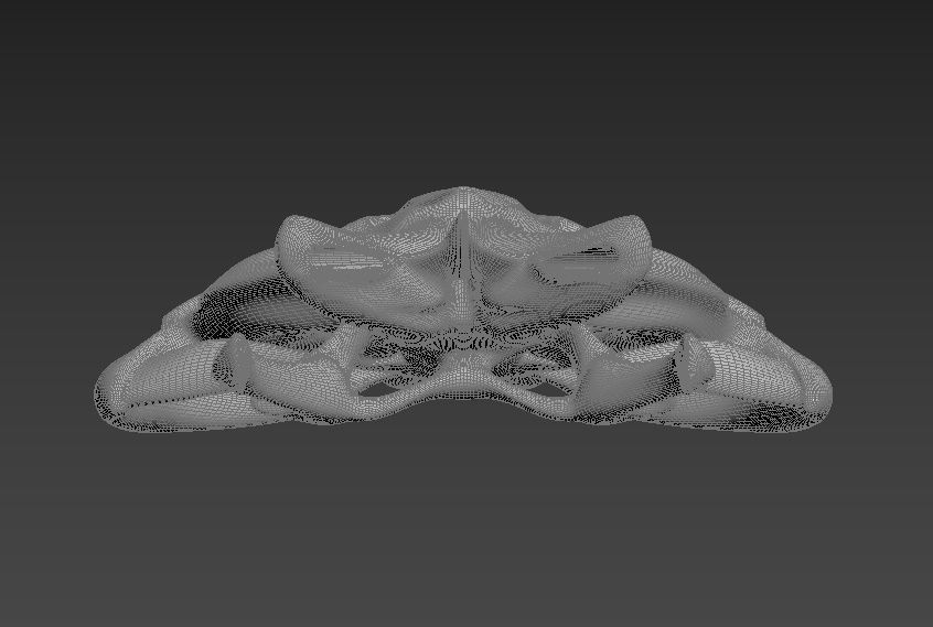 Alien spacecraft 3D model_9