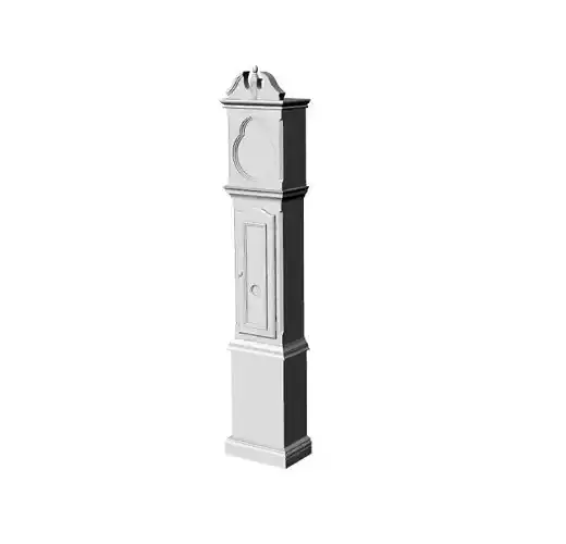 Dolls House Miniature Grandfather Clock 12th Scale 3D print model