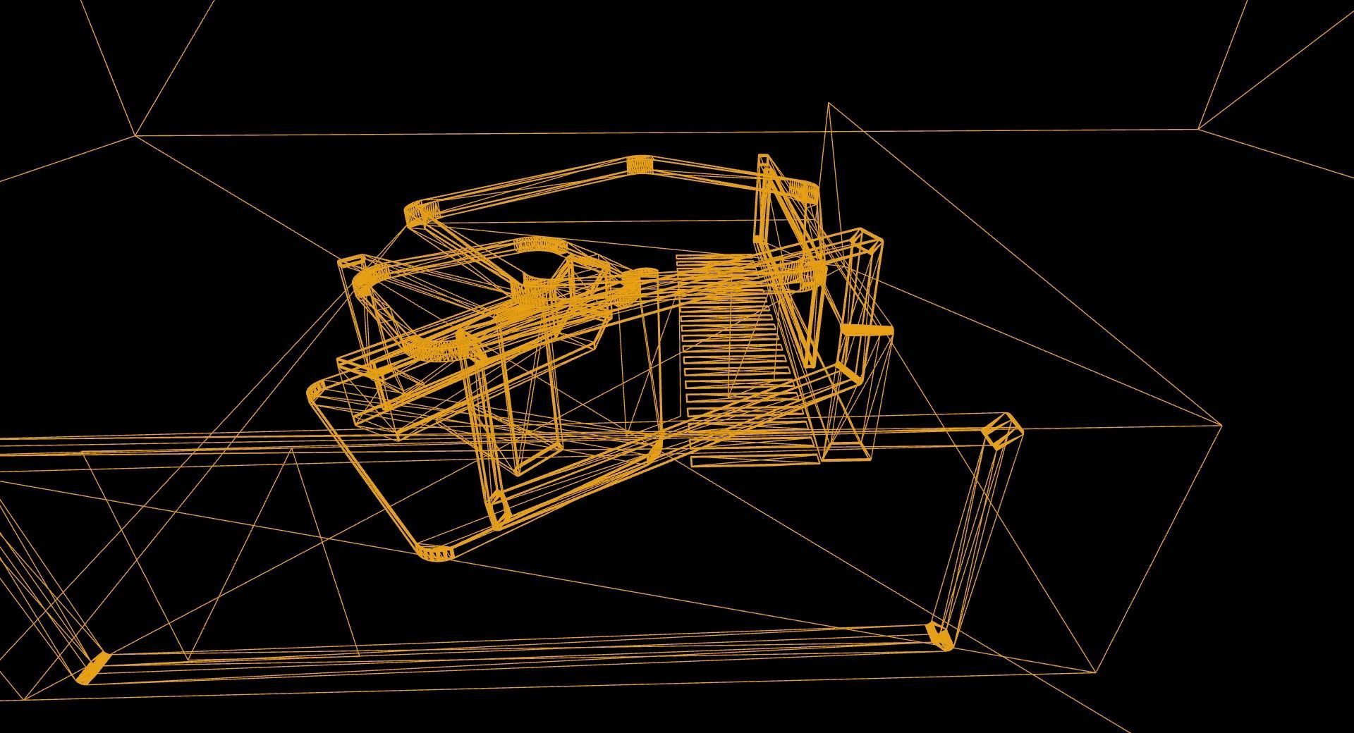 UE5 Live TV Space Low-poly 3D model_7