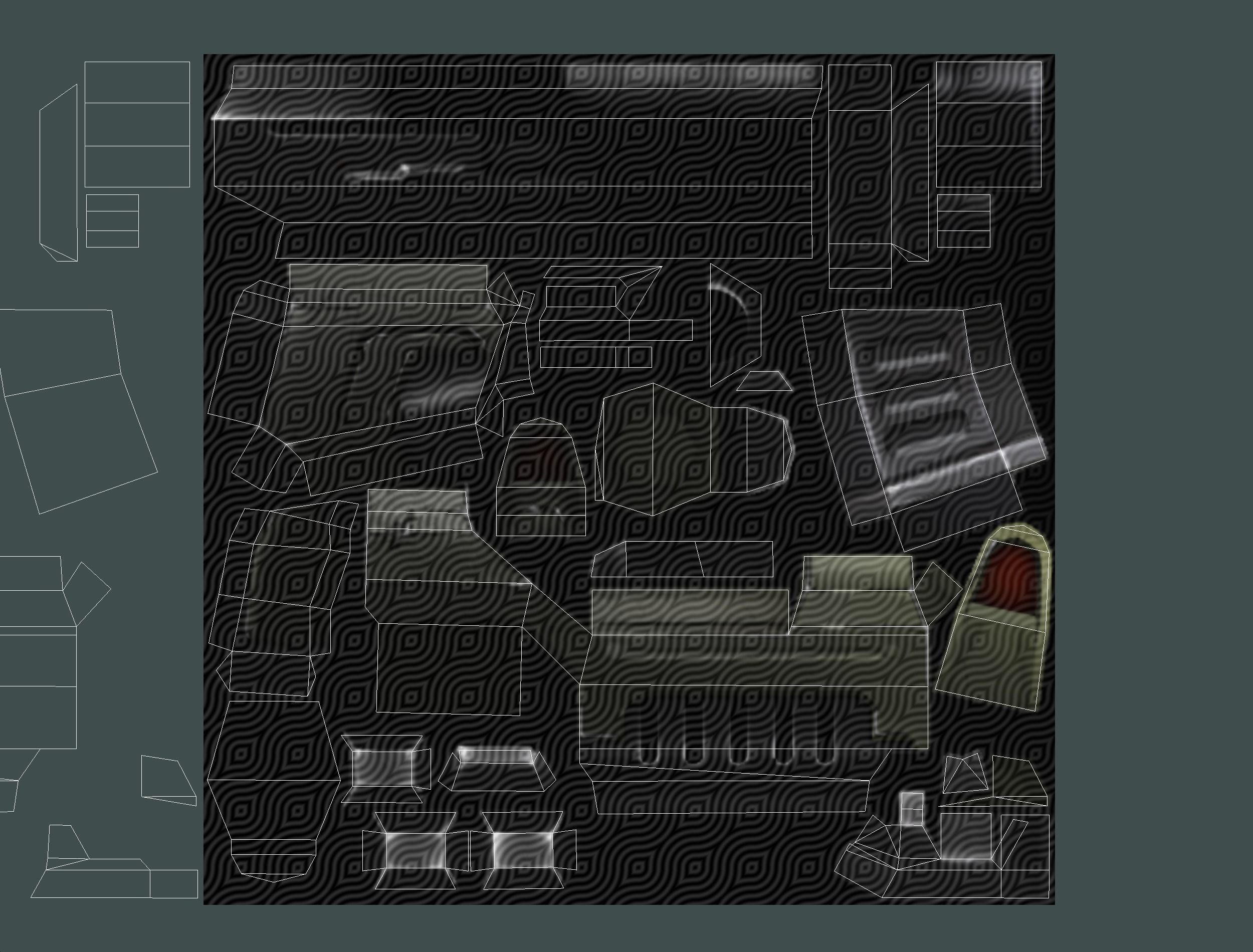 Sci-Fi Man Cyborg - Male Drone Trooper Soldier Low-poly 3D model_59