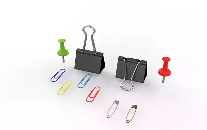 office supplies 3d model 3D model