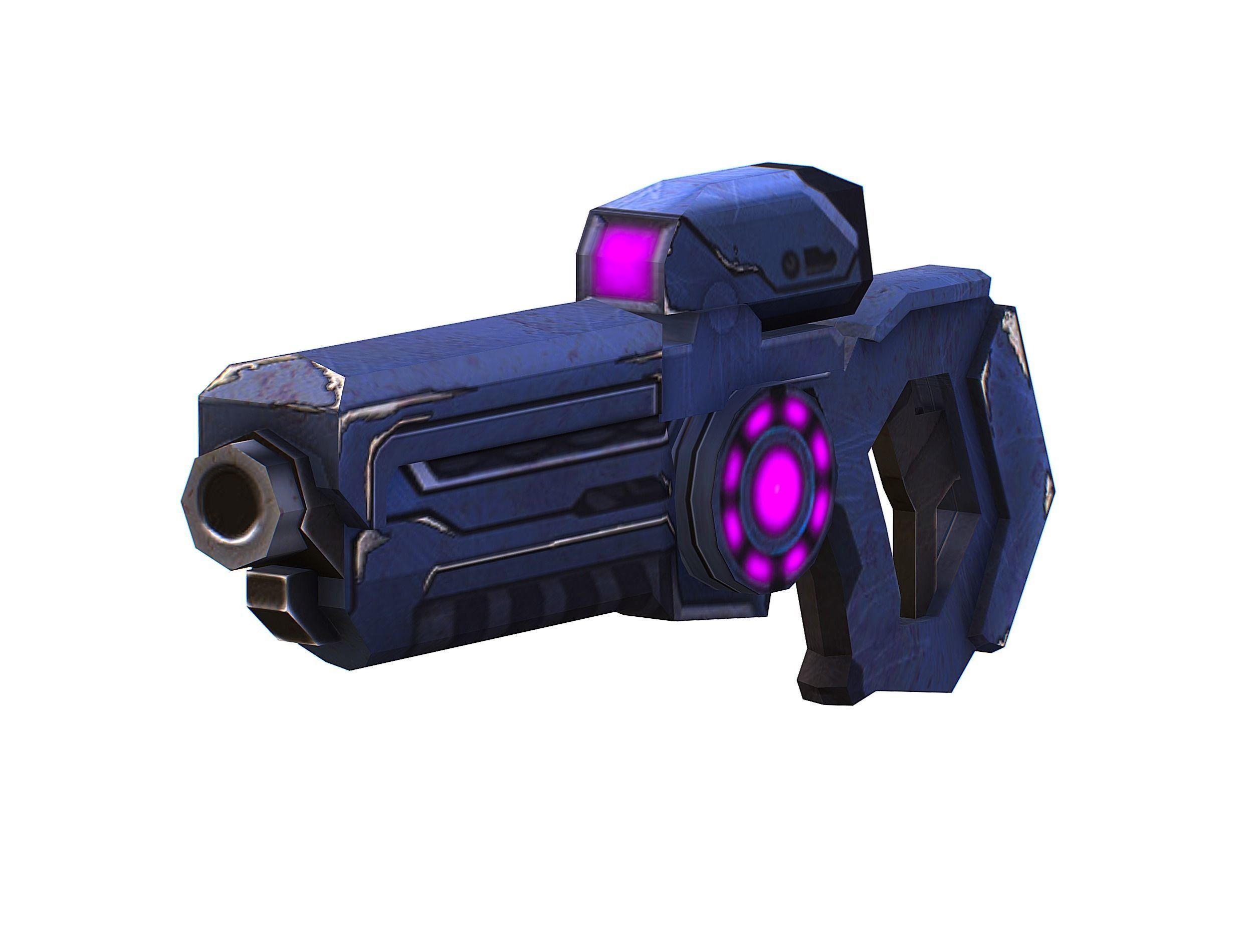 Sci-Fi Male Cyborg - Man Drone Heavy Trooper Bandit Low-poly 3D model_48