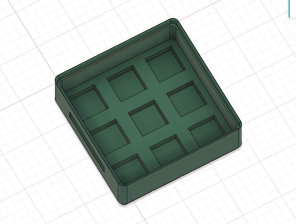 Stackable Revell Aqua Color Paint 18ml Container Storage Boxes 3D print model_9
