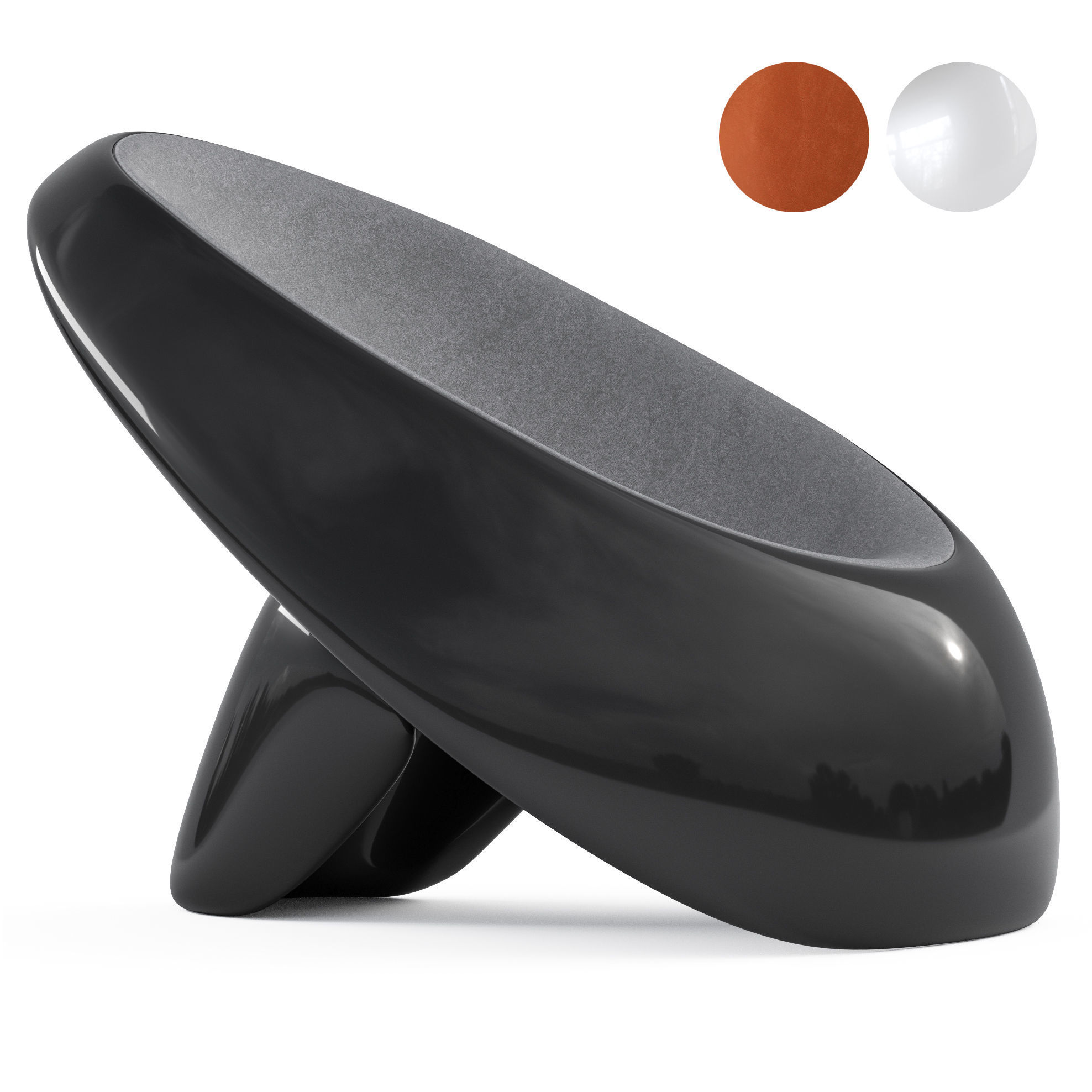 Halo chair Karim Rashid 3D model_9