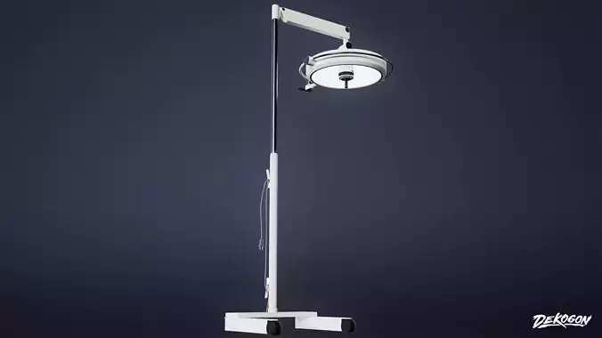 HOSPITAL - Surgical Light 01 - LOW POLY