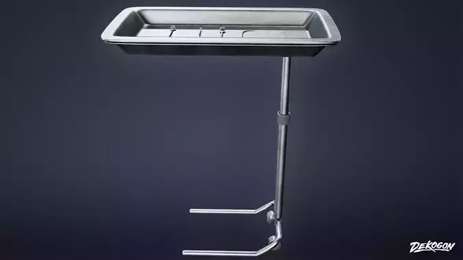 HOSPITAL - Surgical Stand Tools 01 - LOW POLY
