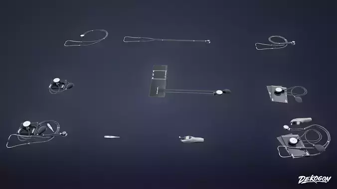 HOSPITAL - Toolkit 01 - LOW POLY