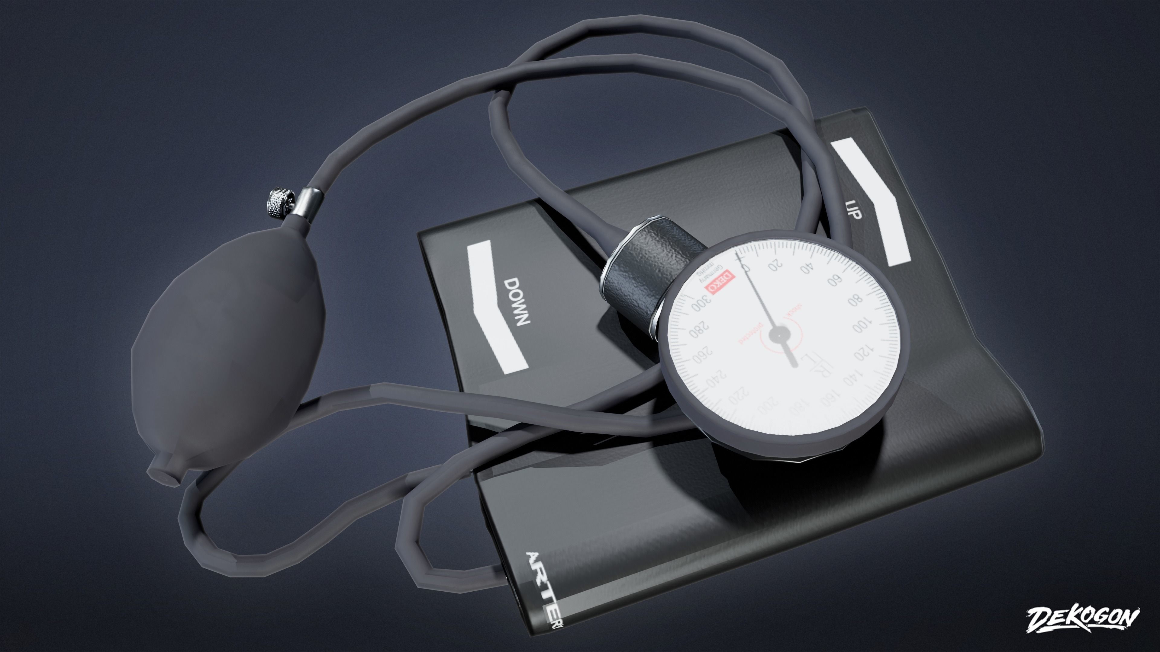 HOSPITAL - Toolkit 01 - LOW POLY Low-poly 3D model_11