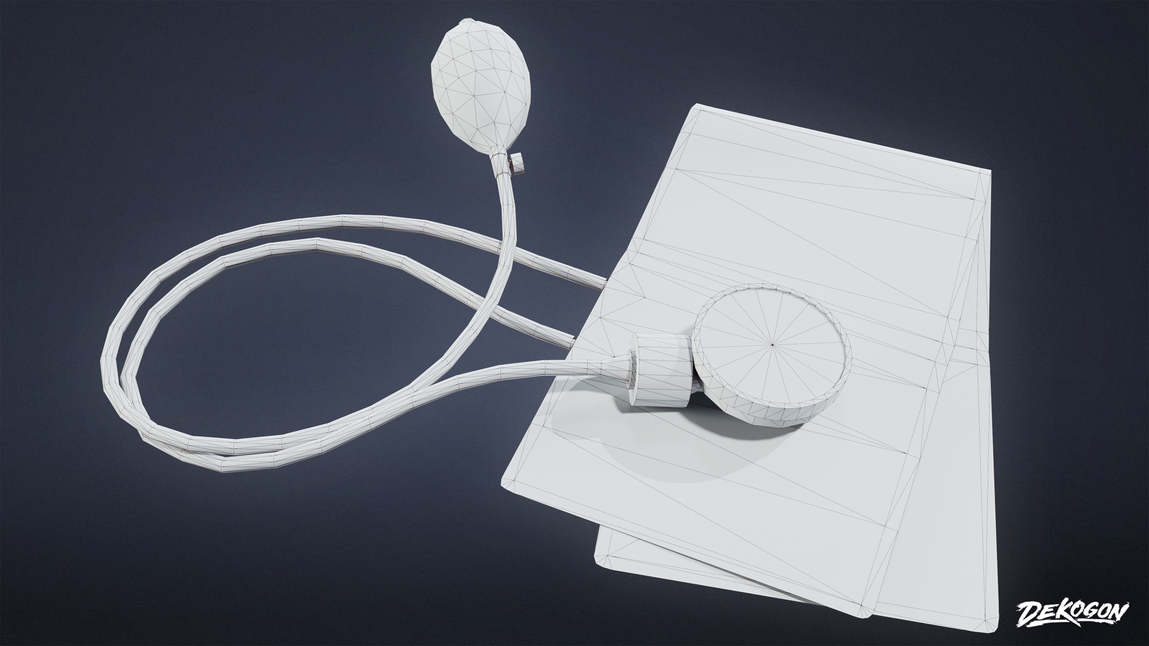 HOSPITAL - Toolkit 01 - LOW POLY Low-poly 3D model_14