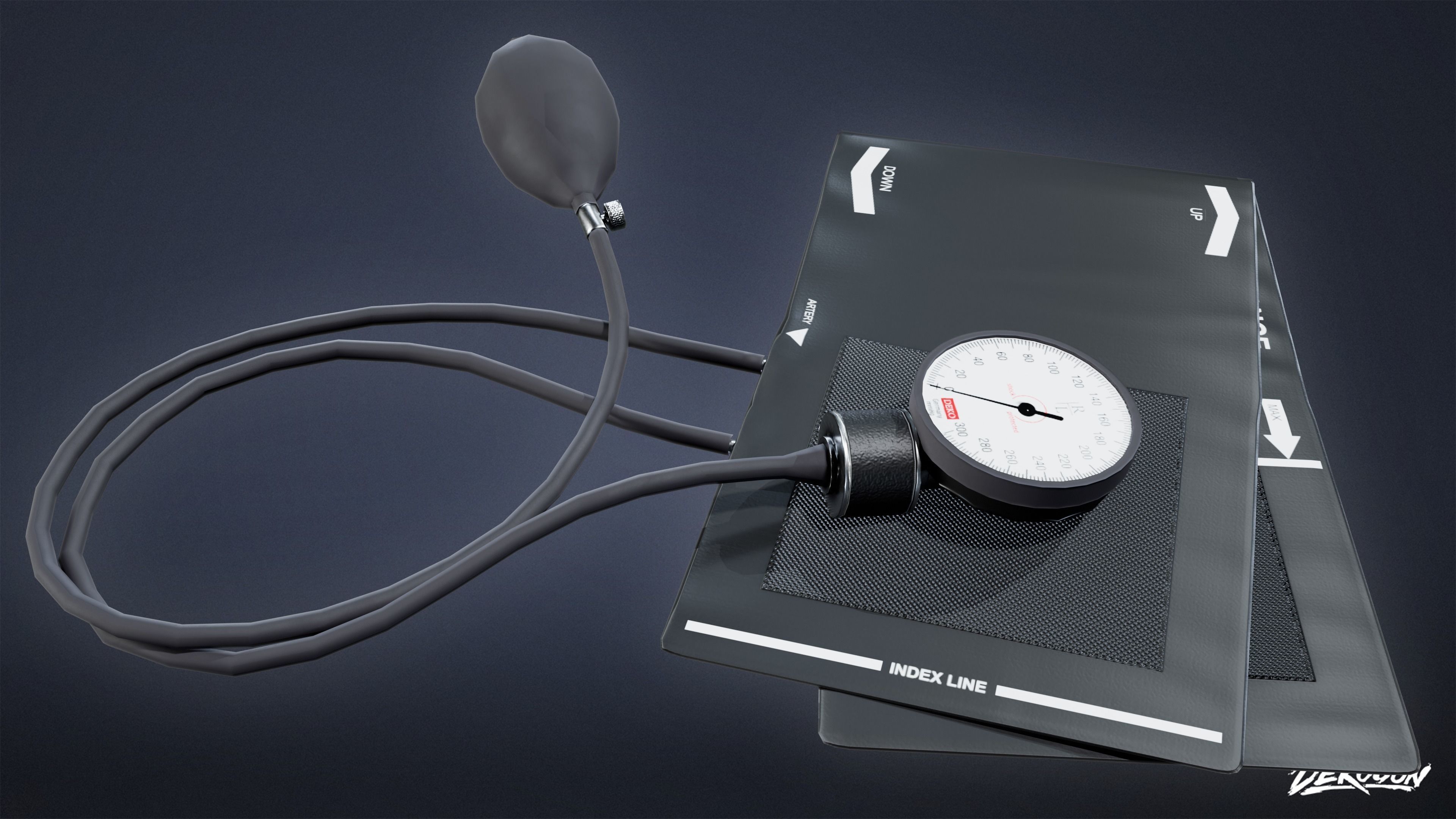 HOSPITAL - Toolkit 01 - LOW POLY Low-poly 3D model_12